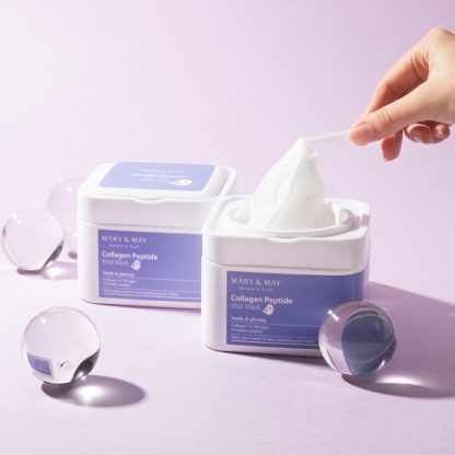 MARY & MAY Collagen Peptide Vital Mask 30pcs