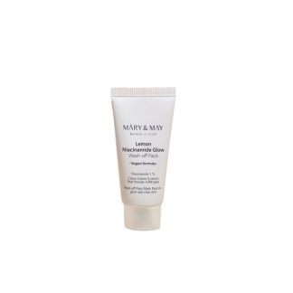 MARY & MAY Lemon Niacinamide Glow Wash Off Pack 30g