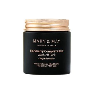 MARY & MAY Blackberry Complex Glow Wash Off Pack 125g