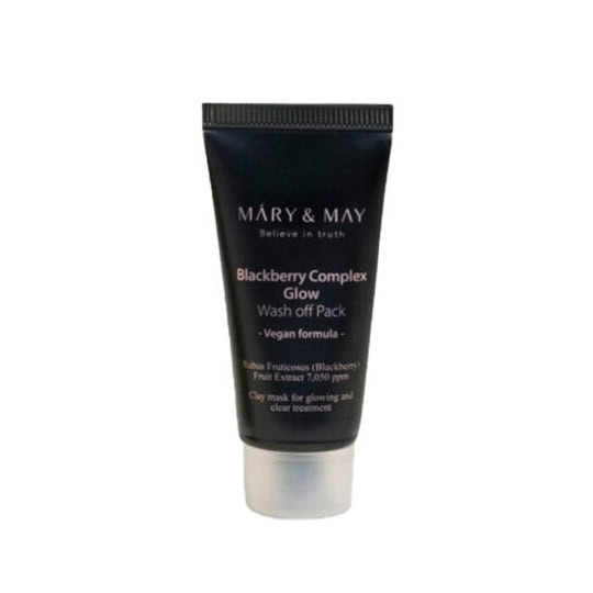 MARY & MAY Blackberry Complex Glow Wash Off Pack 30g