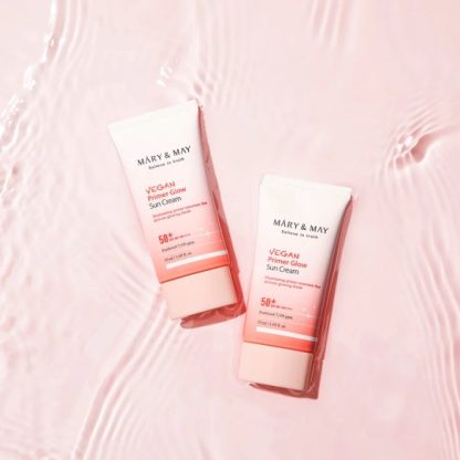 [Mary&May] Vegan Primer Glow Sun Cream SPF50+ PA++++ 50ml