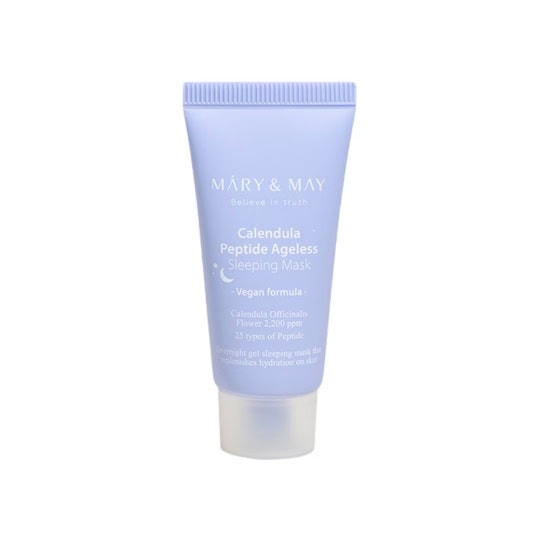 MARY & MAY Calendula Peptide Ageless Sleeping Mask MINI 30g