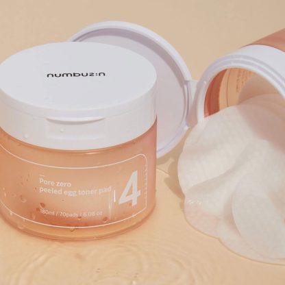 NUMBUZIN No.4 Pore Zero Peeled Egg Toner Pad 70pcs