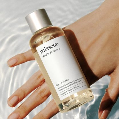 MIXSOON Noni Fruit Essence hydrates, nourishes, and revitalizes skin with antioxidant-rich Noni Fruit Extract, promoting a radiant complexion.