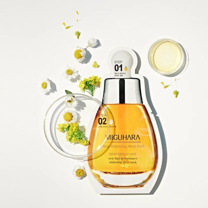 MIGUHARA 2 Step Whitening Mask Pack Origin