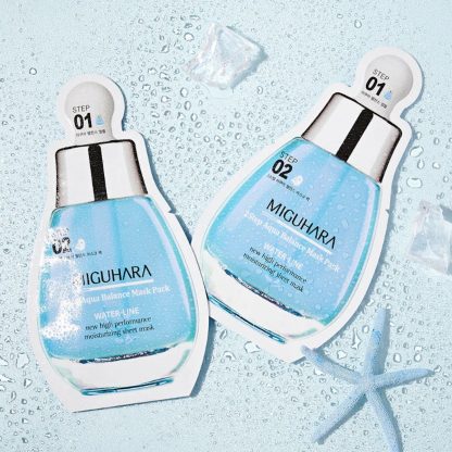 MIGUHARA 2 Step Aqua Balance Mask Pack