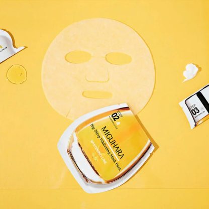 MIGUHARA Big 3 Step Whitening Mask Pack Origin