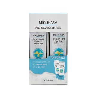 MIGUHARA Pore Clear Bubble Pack 5g x 12 Sachets