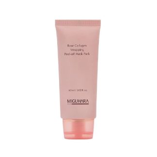 MIGUHARA Rose Collagen Wrapping Peel-off Mask Pack