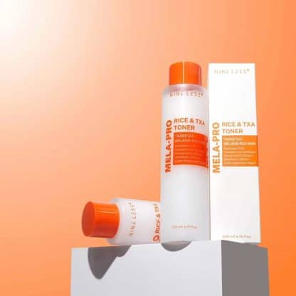 NINE LESS Mela-Pro Rice & TXA Toner 200ml - Image 3
