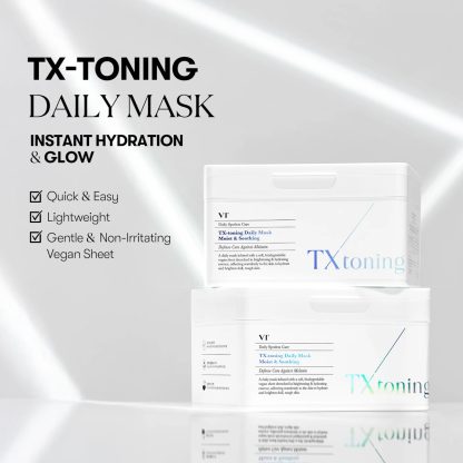 VT COSMETICS TX‑TONING Daily Mask