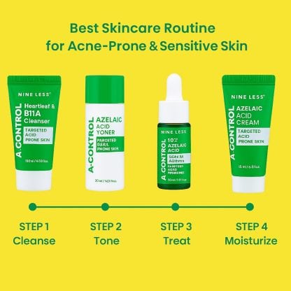 NINE LESS A‑Control Azelaic Acid Toner 30ml