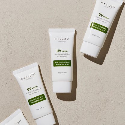 NINE LESS Essentials UV Shield Soothing Sun Cream SPF 50+ PA++++ 50g