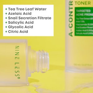 NINE LESS A-Control Azelaic Acid Toner 150ml How to Use