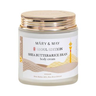 MARY & MAY Shea Butter & Rice Bran Body Cream 250ml