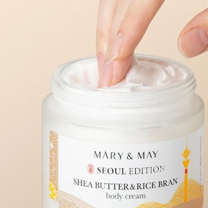 MARY & MAY Shea Butter & Rice Bran Body Cream 250ml