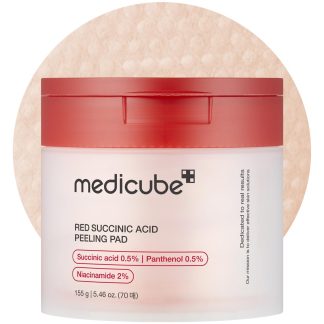 MEDICUBE Red Succinic Acid Peeling Pad 70pcs