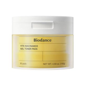 BIODANCE Vita Niacinamide Gel Toner Pads 60pcs