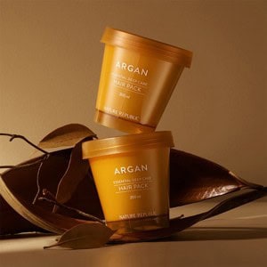 NATURE REPUBLIC Argan Essential Moisture Repairing Hair Mask 200ml