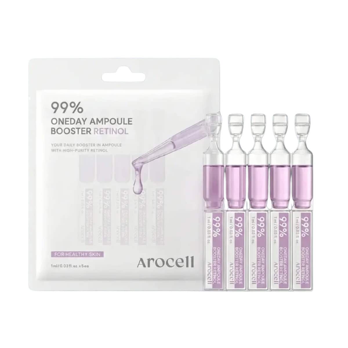 AROCELL 99% Oneday Booster Ampoule PDRN 1ml x 5