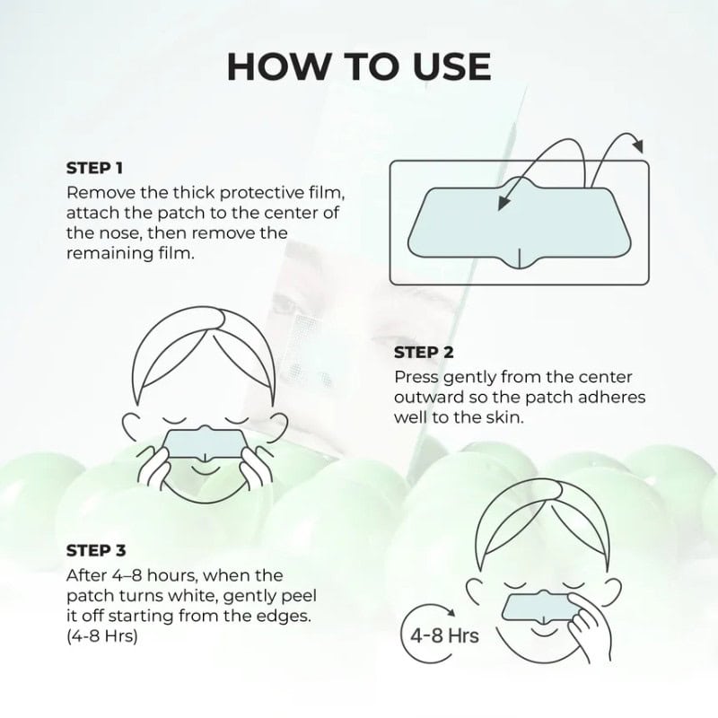 JUMISO Overnight Zero Pore Nose Patch (10 patches) h