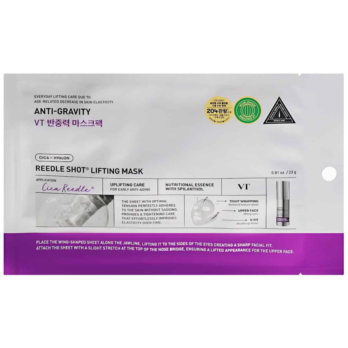 VT COSMETICS Reedle Shot Lifting Mask 23g